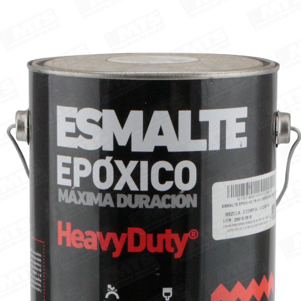 Tricolor Esmalte Epoxico Hd Verde Ral6002 Gl