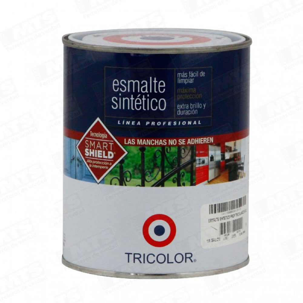 Tricolor Esmalte Sintetico Prof Blanco Lt