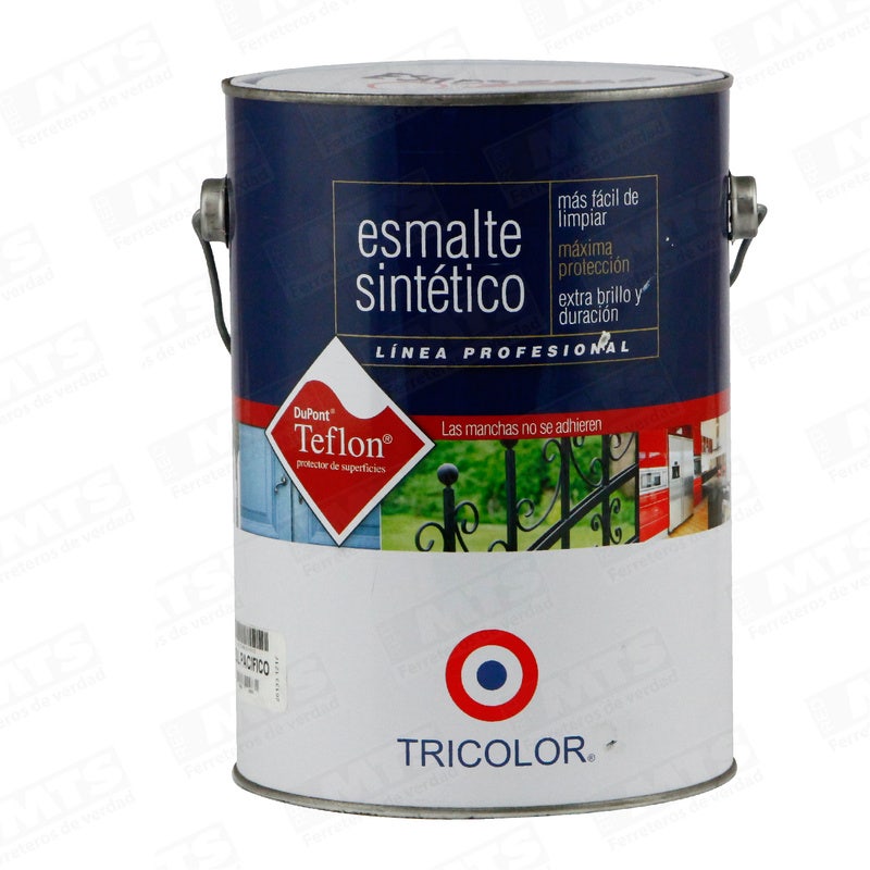 Tricolor Esmalte Sintetico Prof Azul Pacifico Gl