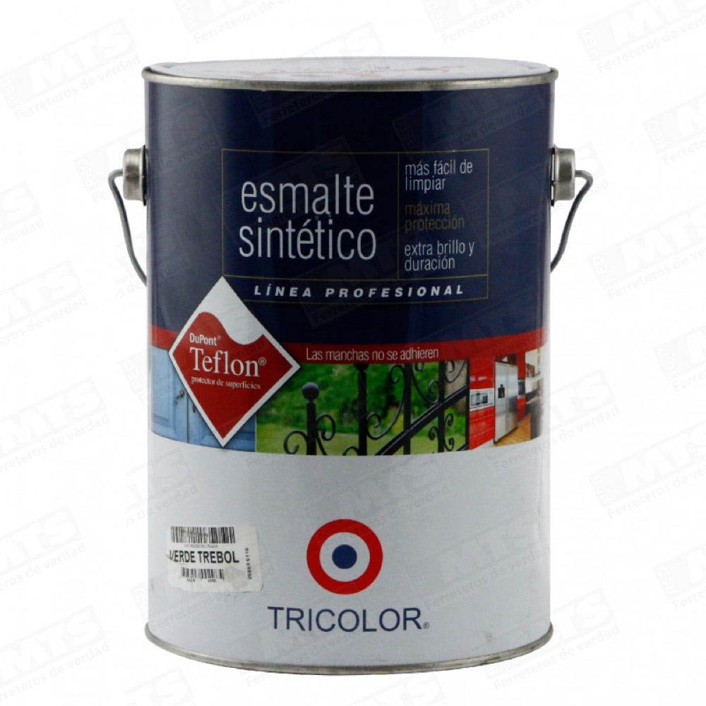 Tricolor Esmalte Sintetico Prof Verde Trebol Gl