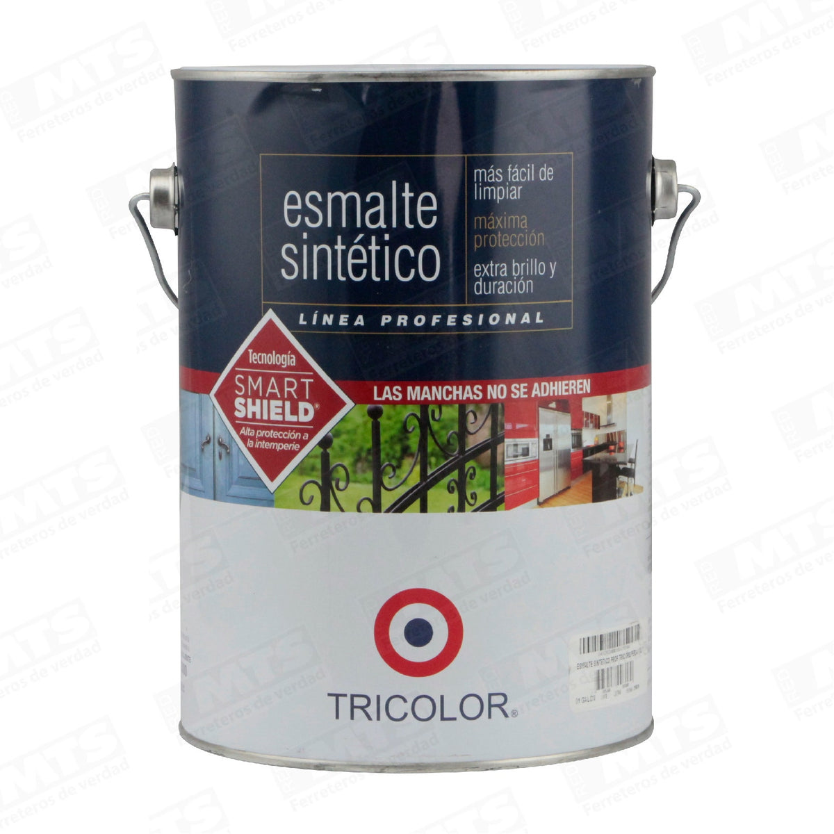 Tricolor Esmalte Sintetico Prof Gris Perla Gl