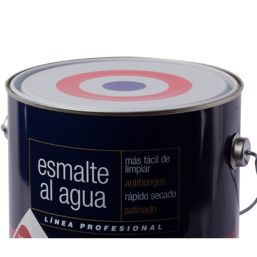 Tricolor Esmalte Al Agua Prof. Blanco Perf Gl
