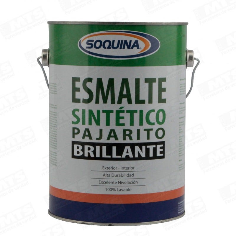 Soquina Esmalte Sintetico Pajarito Blanco Gl