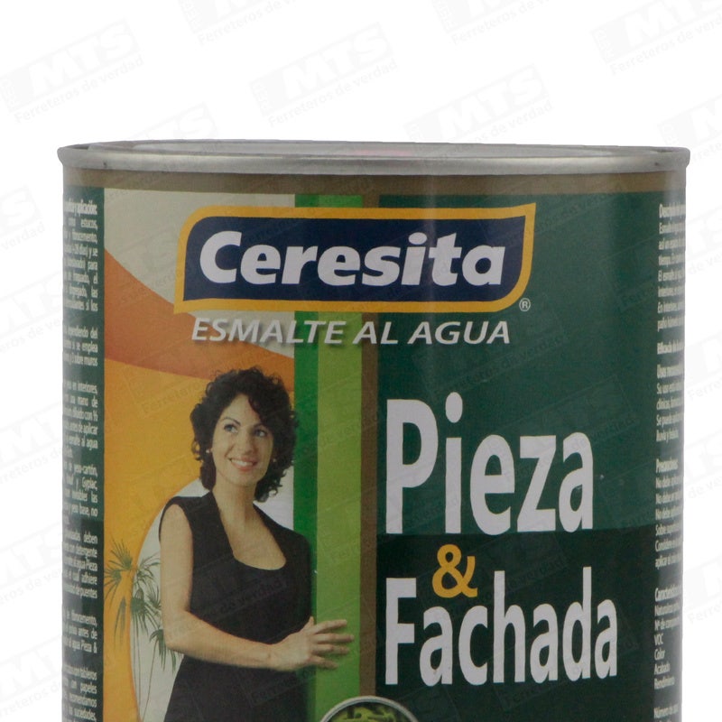 Ceresita Esmalte Pieza Y Fachada Blanco 1/4 Gl