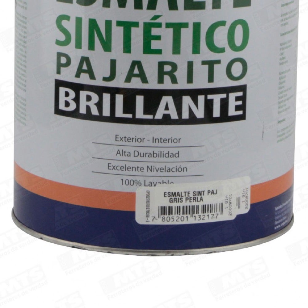 SOQUINA ESM. SINTET.PAJARIT BRILLA GRIS PERLA GL