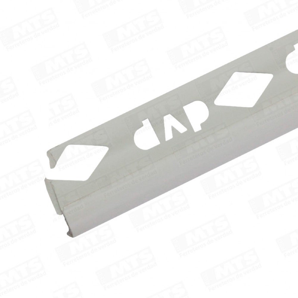 ESQUINERO P/CER 8 MM BCO. 2.5 MTS DVP
