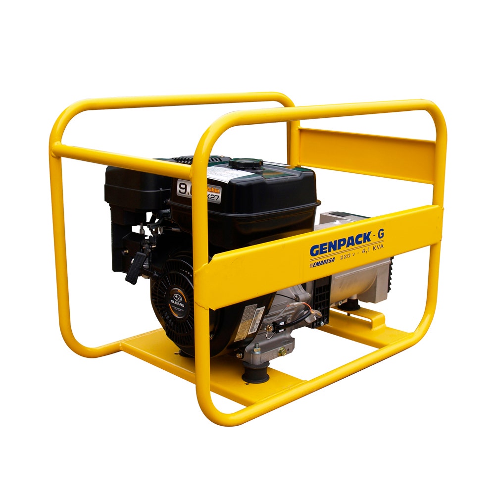 Emaresa Genpack Generador 4.1 Kva 4100 Watts 9 Hp