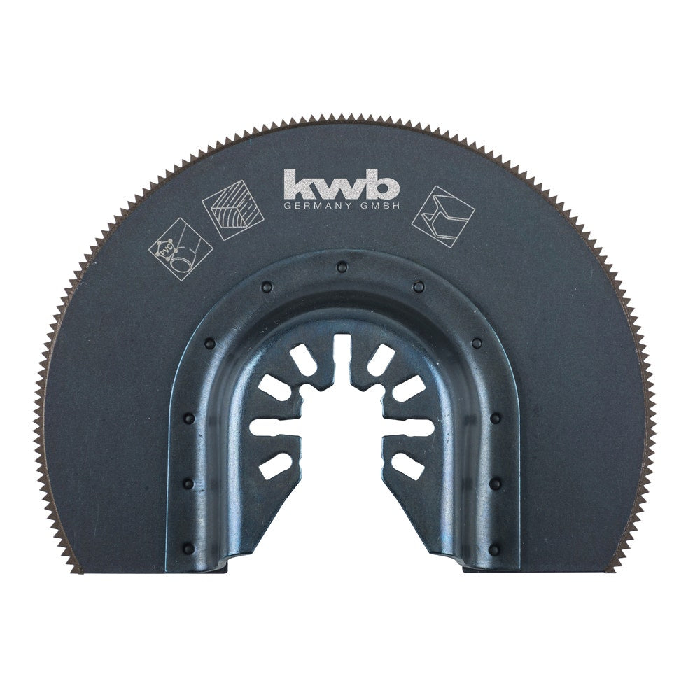 KWB HOJA SIERRA INMERSION SEMICIRCULAR HSS 80MM