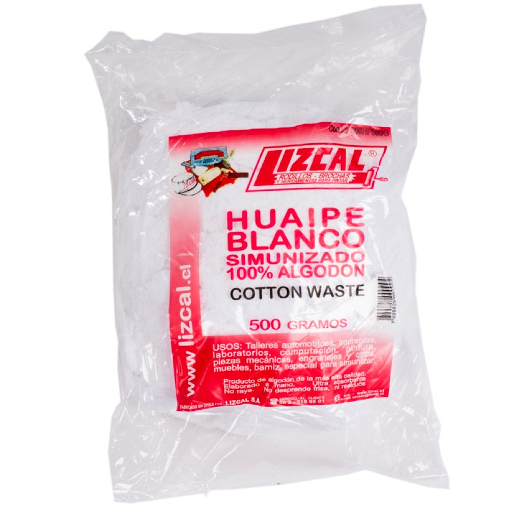 LIZCAL HUAIPE SIMUNIZADO BLANCO 500 GR