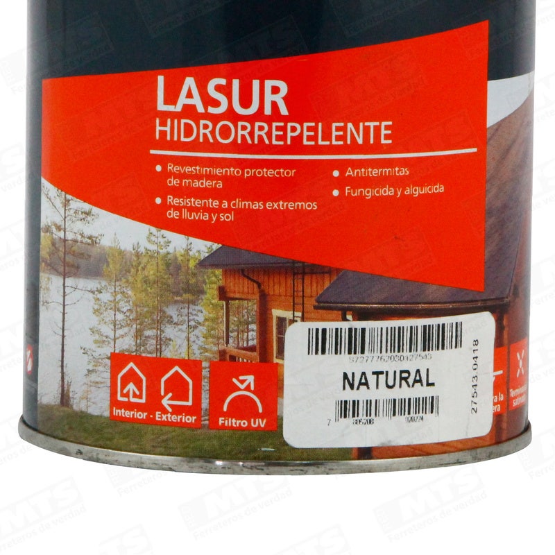 Tricolor Impreg. Madera Anti Ter Lasur S/b Nat Lt
