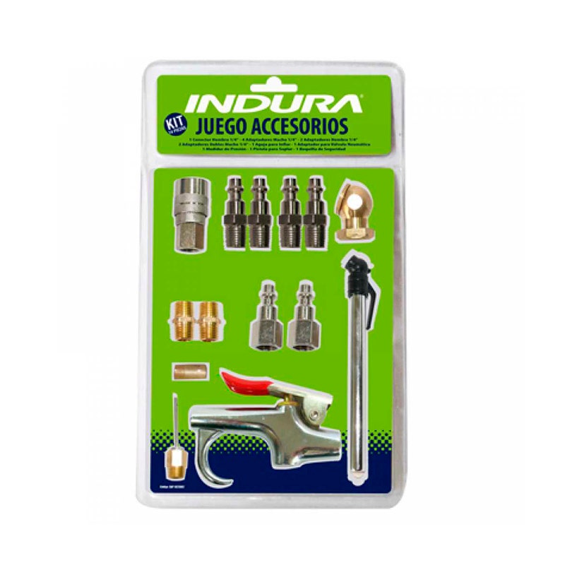 INDURA JUEGO ACCESORIOS (14 PCS)