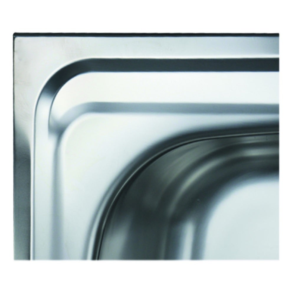 LAVAPLATOS INOX 1000X500 DER. C/DESAGUE