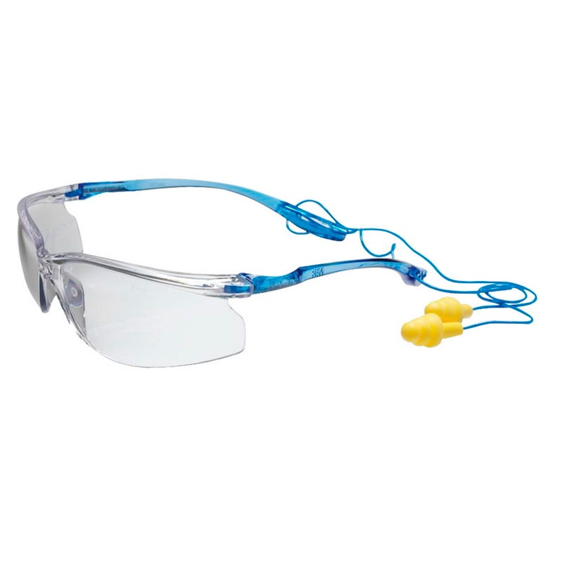 3M LENTE VIRTUA CCS CLARO PATILAAZUL C/TAPON 11796