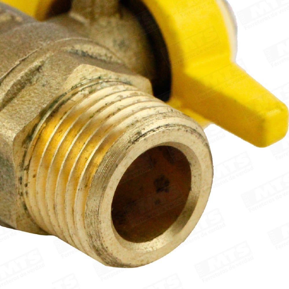 Llave De Gas C/tuerca 1/2 Pul. ,mosaic