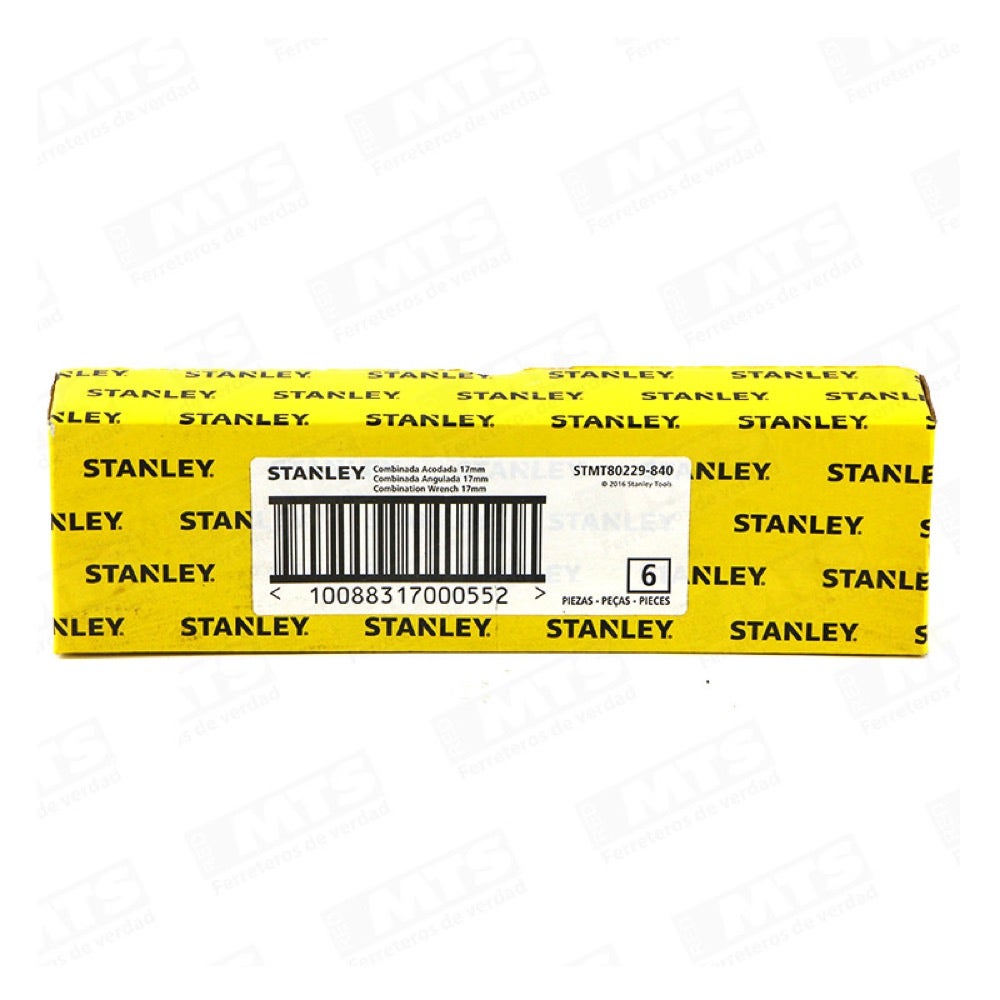 STANLEY LLAVE PUNTA CORONA 17MM (80229)