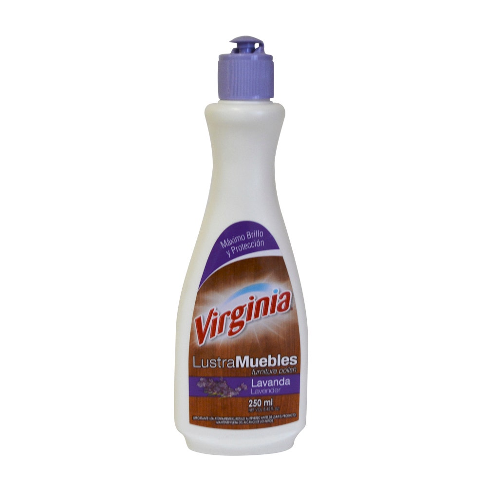 VIRGINIA LUSTRAMUEBLE CREMA LAVANDA 250 CC