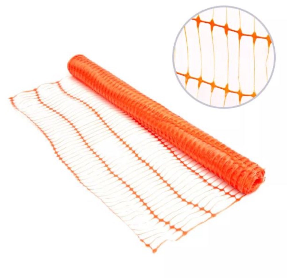MALLA CERCO NARANJA ROLLO 45 7 MTS x 1 MT