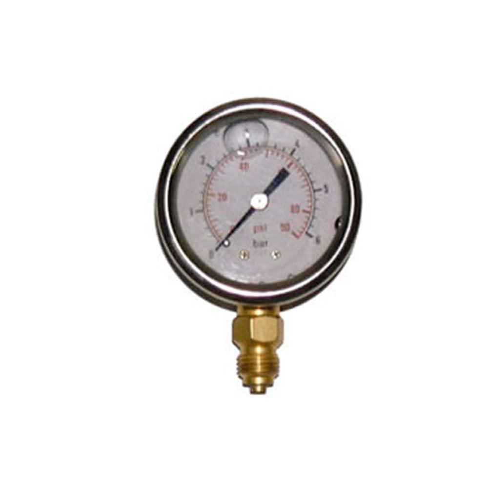 FLOWMAK MANOMETRO RADIAL DE 0 a 6 BAR 50MM