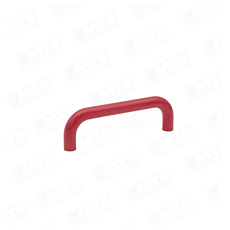 TIRADOR BRASIL CRISTAL ROJO 96MM BL20UN