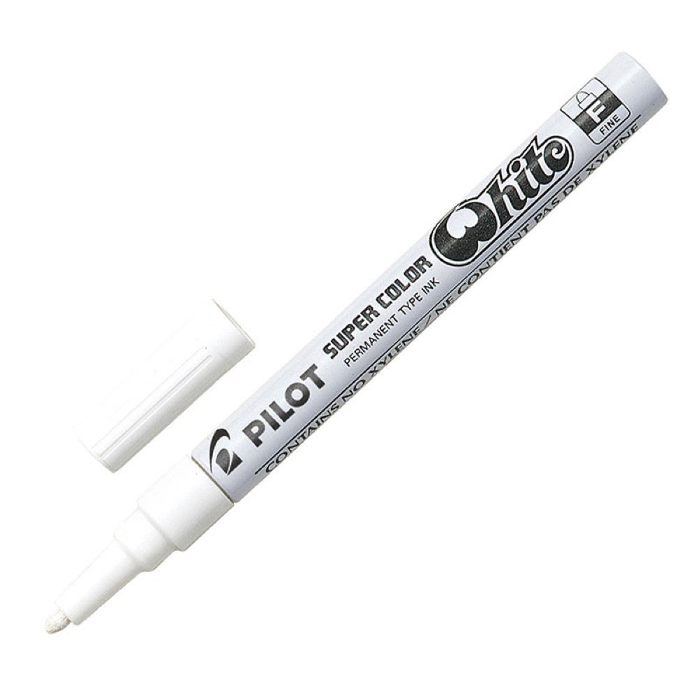 Pilot Marcador Metal Oleo Fino 1.0mm Blanco