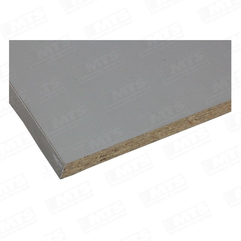 MASISA MELAMINA GRIS LISO 18 X 1830 X 2500