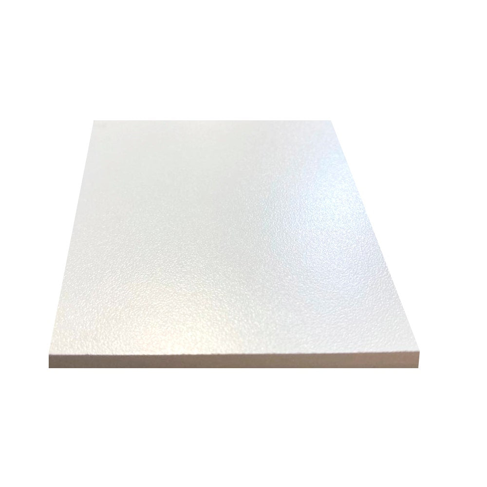MELAMINA BLANCA TEXTURADA 15X1830X2600 IMP