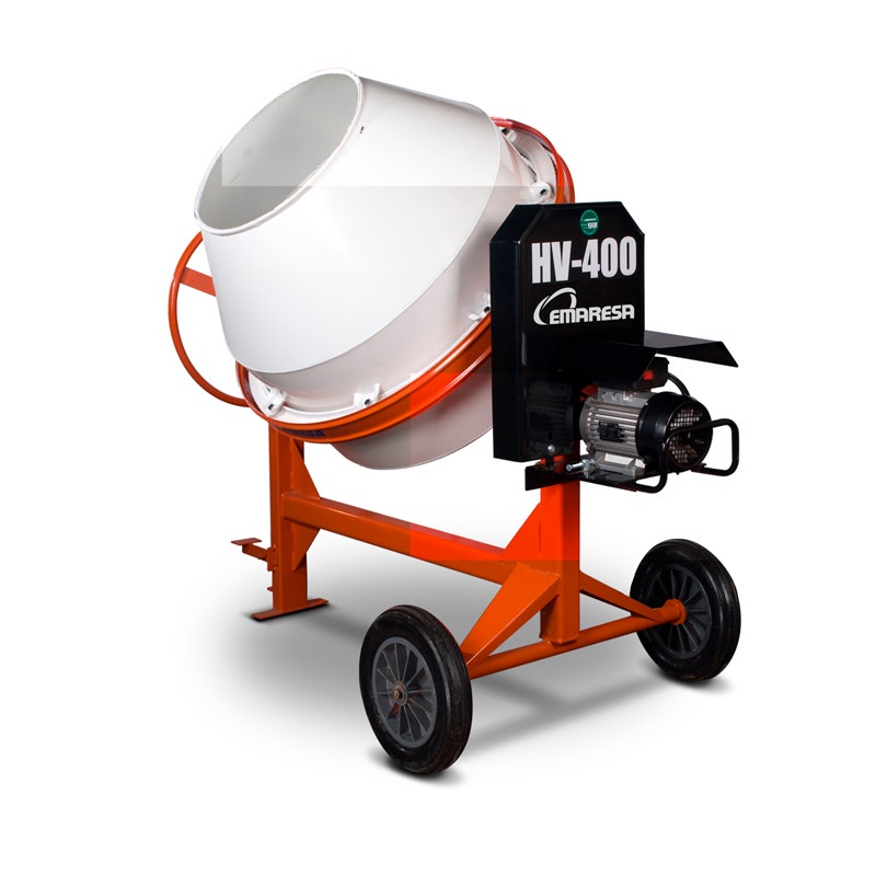 Emaresa Mezcl. Volteo Lateral Elec. Hv-400 220 V