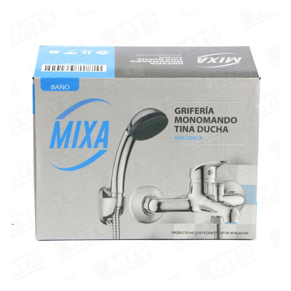 Mixa Monomando Tina/ducha Bron Crom Mallorca