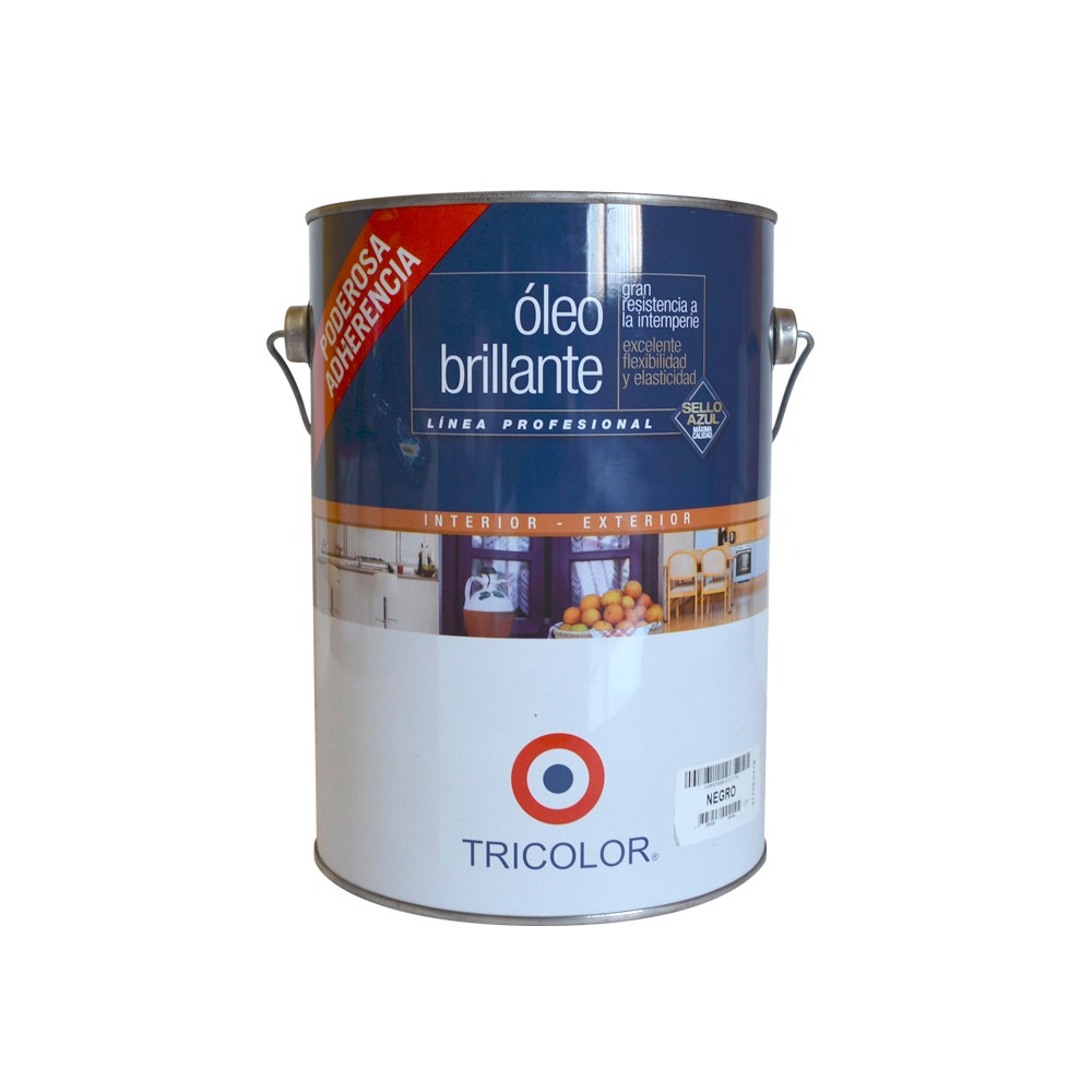 Tricolor Oleo Brillante Prof Negro Gl