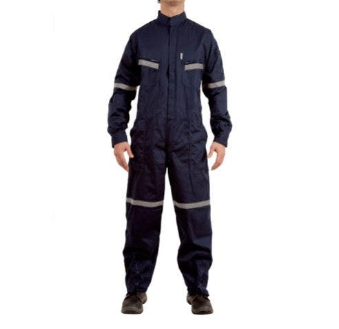 VICSA OVEROL POPLIN AZUL C/CINTA TALLA M