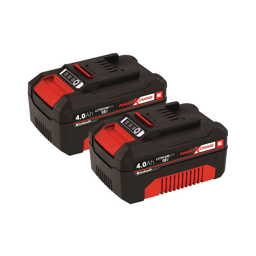 EINHELL TWIN PACK 2 BATERIAS 4 0 AH 18V
