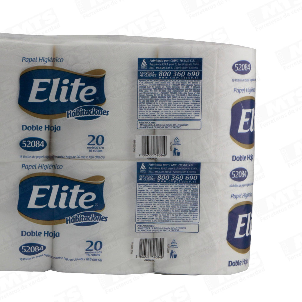 Elite Papel Hig. Habit. 20mts 1x16