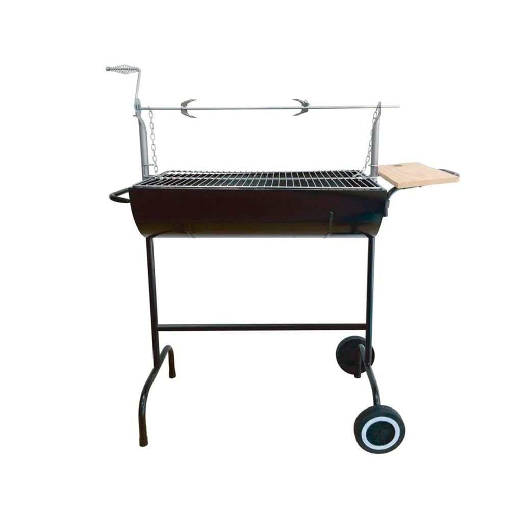Parrilla Carbon C/tabla 110x44x105cm