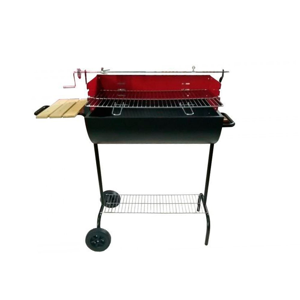 PARRILLA 1/2 TAMBOR C/RUEDAS 69X13X175CM