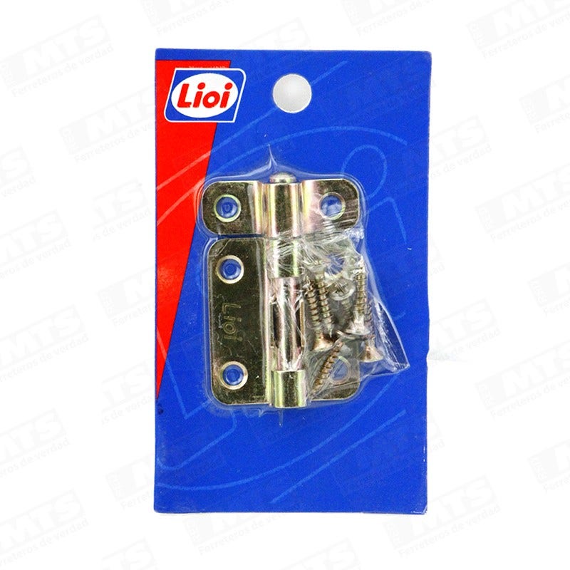 PICAPORTE BASE RECTA ZINCADO 2 1/2 1078 BLISTER