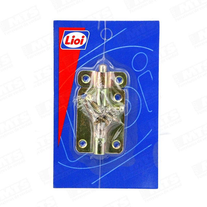 PICAPORTE BASE RECTA ZINCADO 3 1078 BLISTER
