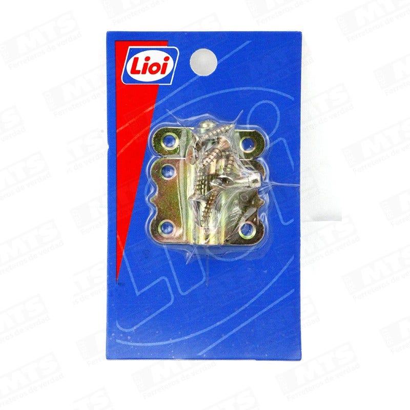 PICAPORTE LIOI N° 1076 BASE ANCHA 2 Pul.