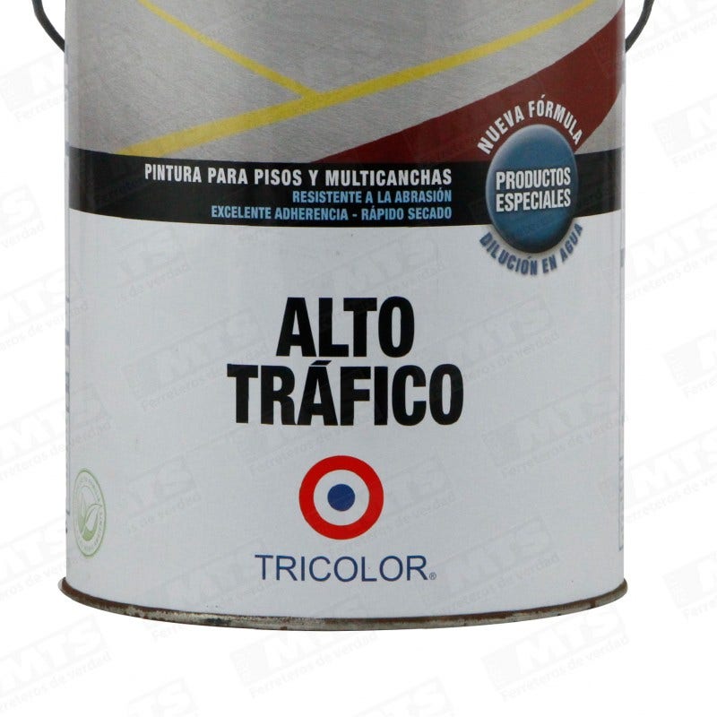 Tricolor Pint Piso A.trafico Rojo Gl.