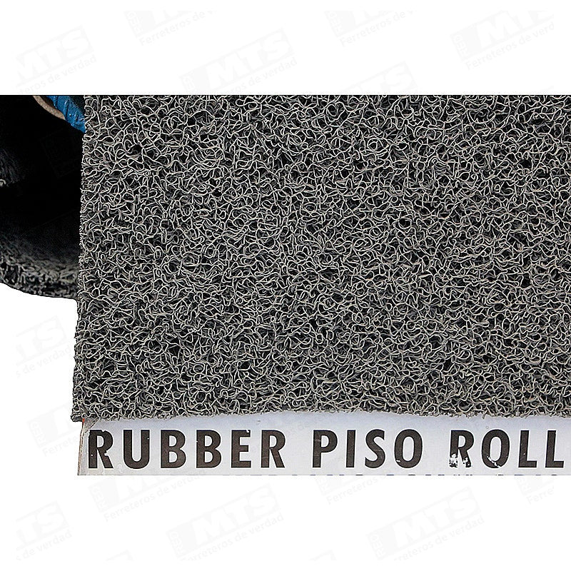 RUBBER PISO PVC TIPO NOMAD MEDIANO TRAF 13MM GRIS