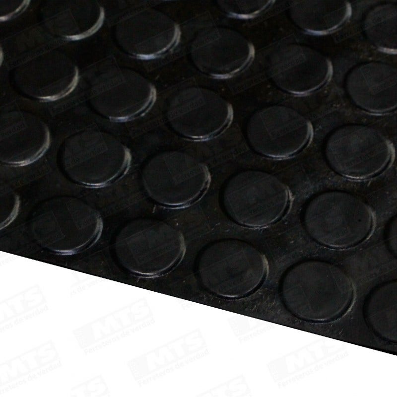 Rubber Piso Estoperol Negro 1.2mtx3mm