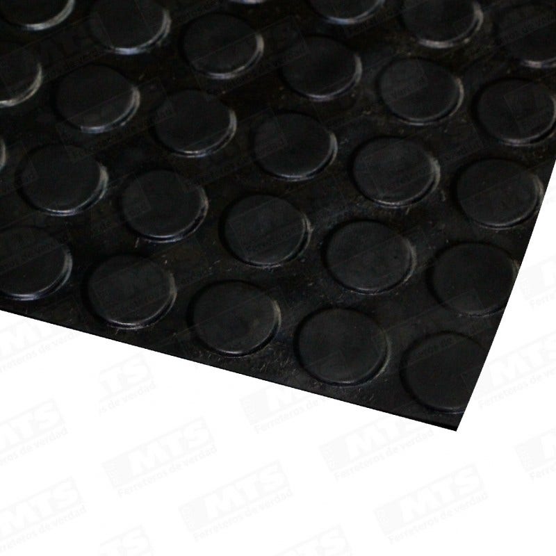 Rubber Piso Estoperol Negro 1.2mtx3mm