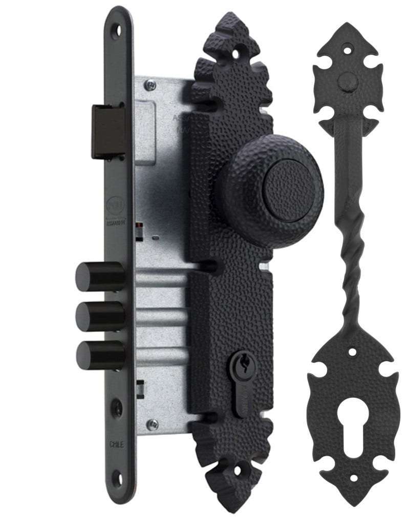 POLI CERR. EMBUTIDA RUSTICA 65420-1 ACCESO IZ