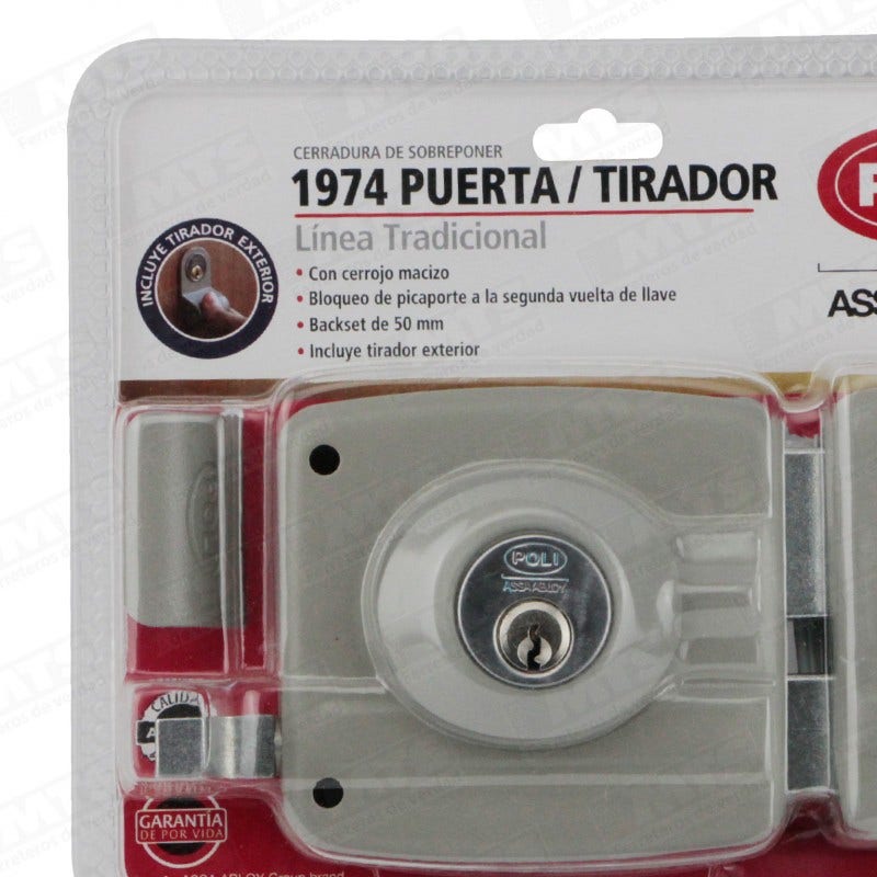 POLI CERR. SOBREPONER 1974 ACCESO