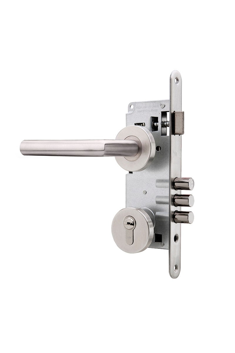 POLI CERRADURA TOSCANA ACCESO B60 INOX DERECHA