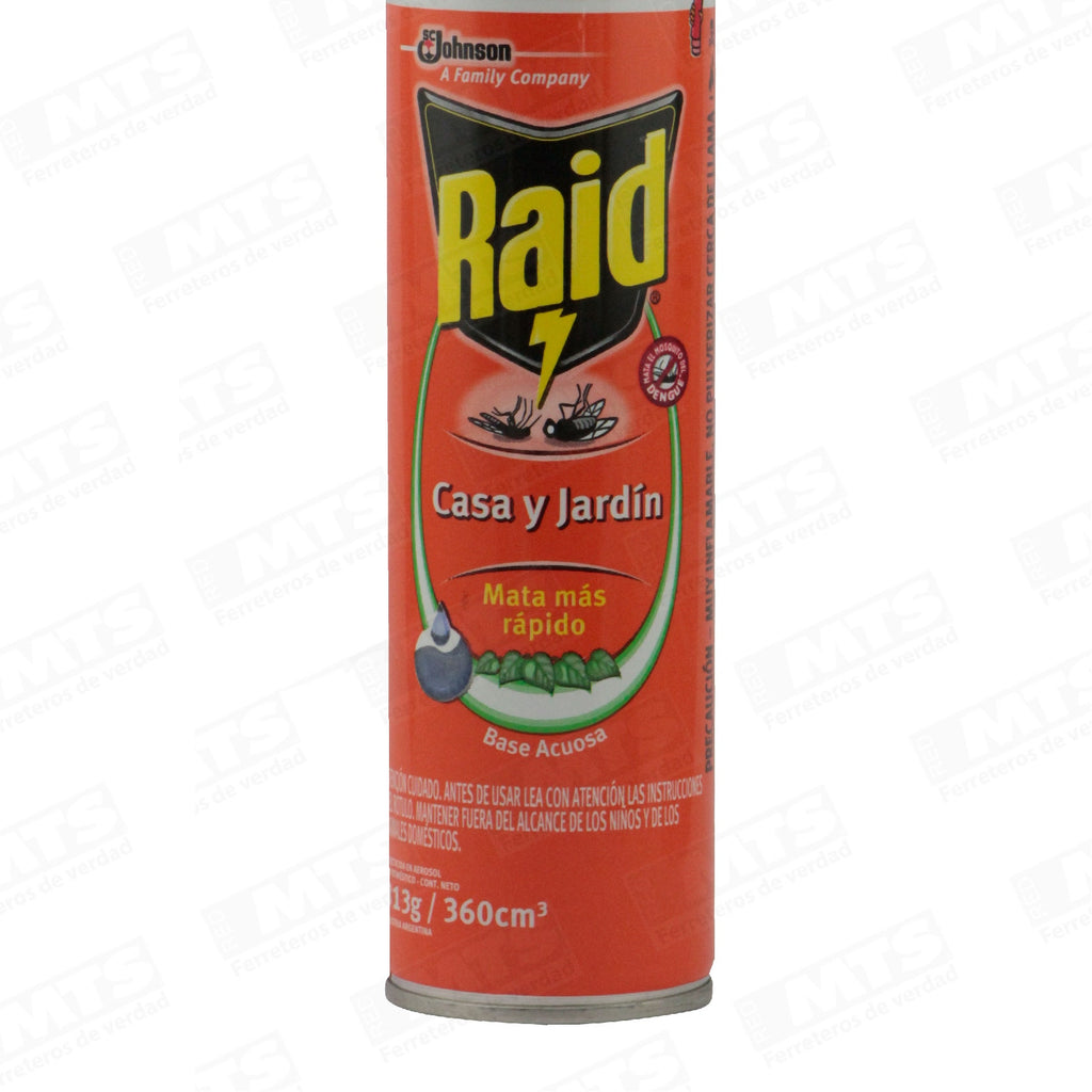 RAID ESSENTIALS CASA Y JARDIN AEROSOL 360 CC