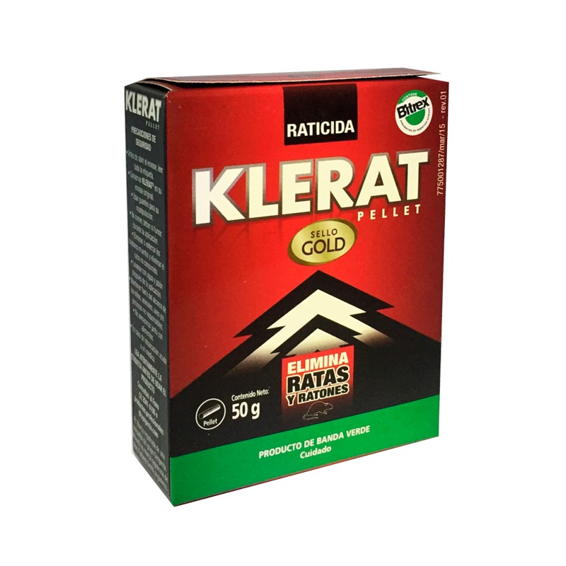 RATICIDA KLERAT PELLETS 50GRS BASF