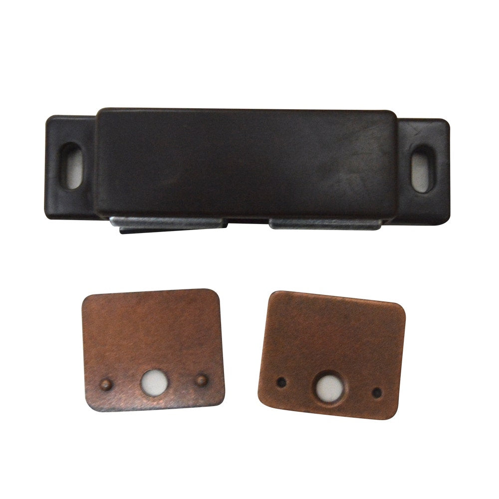 LIOI RETEN MAGNETICO DOBLE 75X20 MM CAFÉ