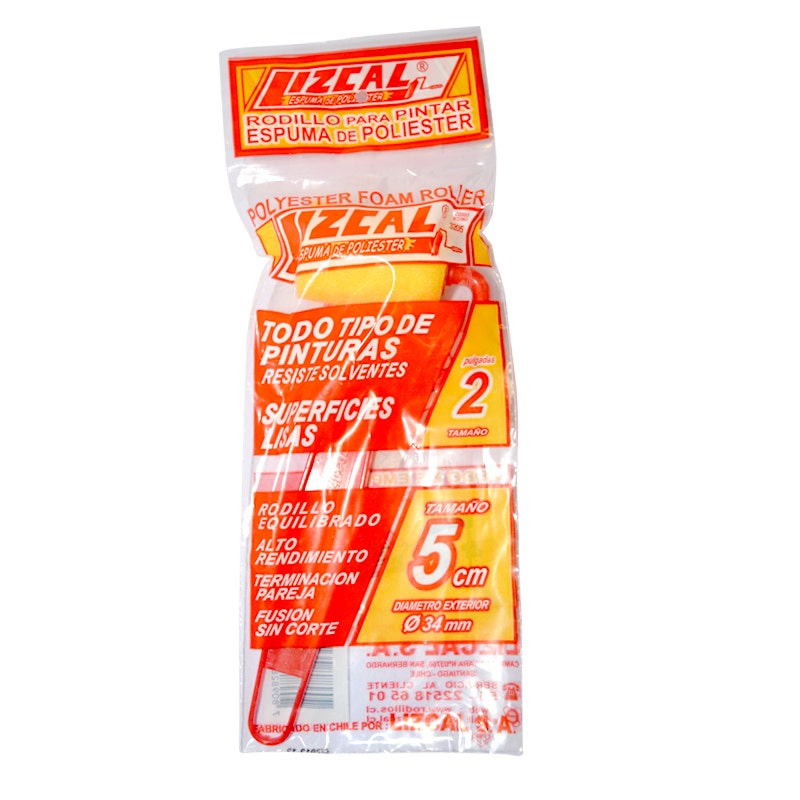 Lizcal Rodillo Esp. De Poliester 11/2"
