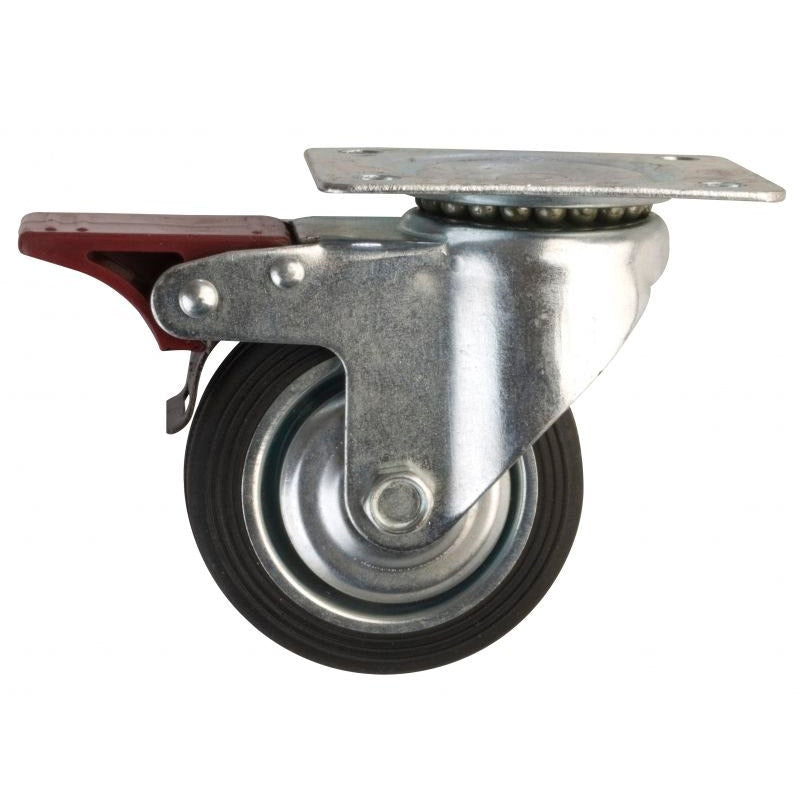 Lioi Rueda Base Giratoria Freno Trasero 6" Unidad