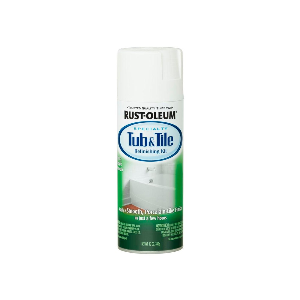 RUST OLEUM SPRAY TUB & TILE
